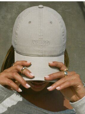 Joah Brown Official Cap Sahara Beige Logo Hat Adjustable One Size NWOT